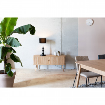 Totem - Lampe à poser en bois