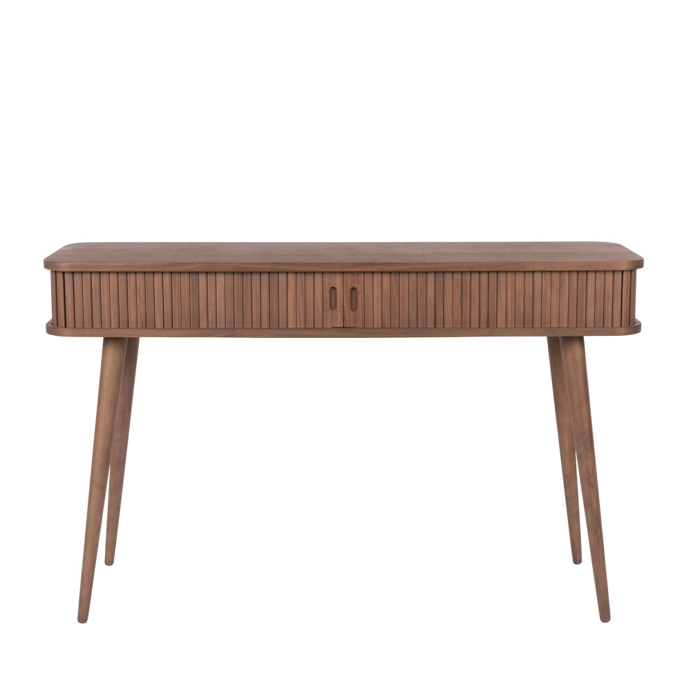 barbier - console en bois - couleur - bois foncé