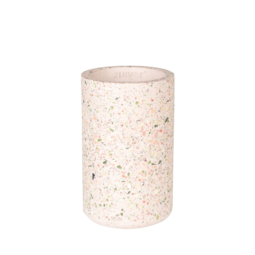 Fajen - Vase en terrazzo - Couleur - Rose