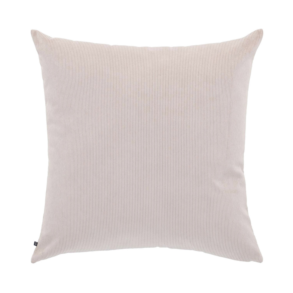 Luzaga - Housse de coussin en velours 60x60 cm - Couleur - Vieux rose