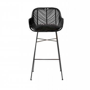 Tabouret de bar en rotin 76 cm Nunuhai