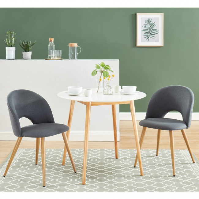 Bratina - 2 chaises en tissu
