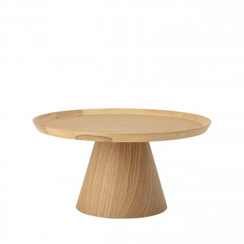 Luana - Table basse ronde en chêne ø74cm