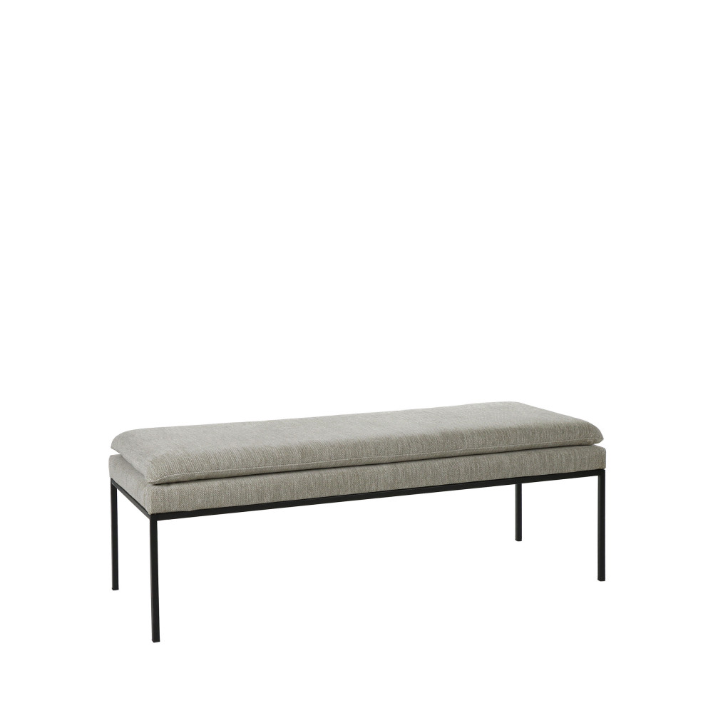 Gallet Banc En Tissu Et Metal Drawer