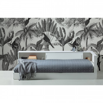 Connect - Lit 90x200 avec rangement intégré