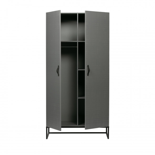 Morris - Armoire 2 portes en pin massif