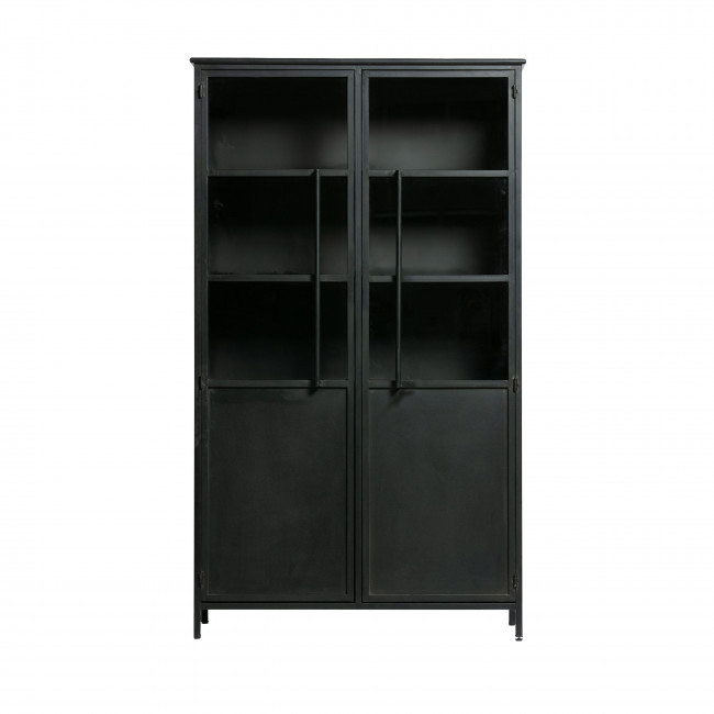 Exhibit - Vitrine en métal noir
