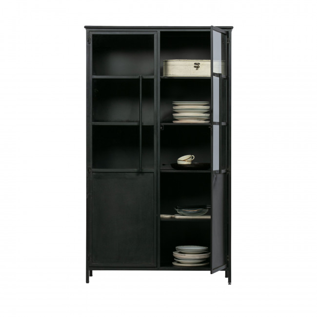 Exhibit - Vitrine en métal noir