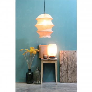 Bahia - Lampe à poser en nylon ajouré