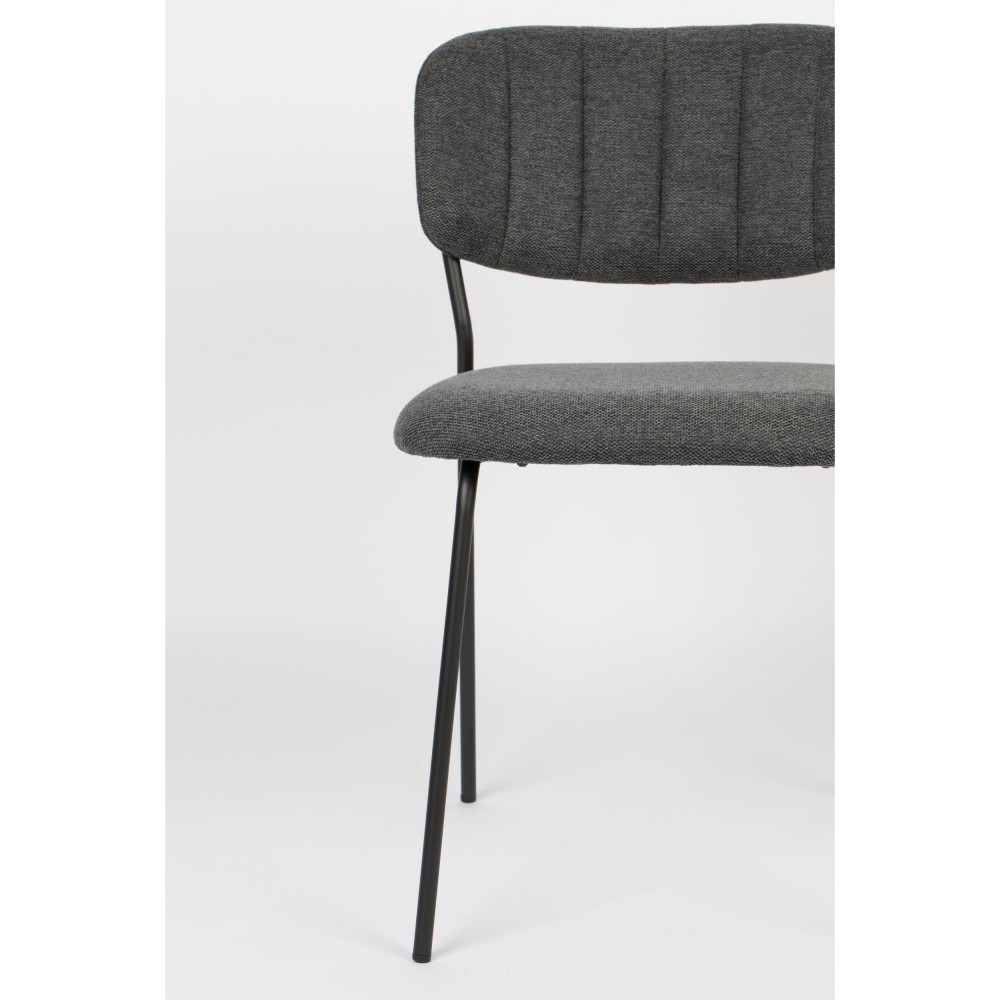 Jolien  2 chaises pieds noirs  Drawer
