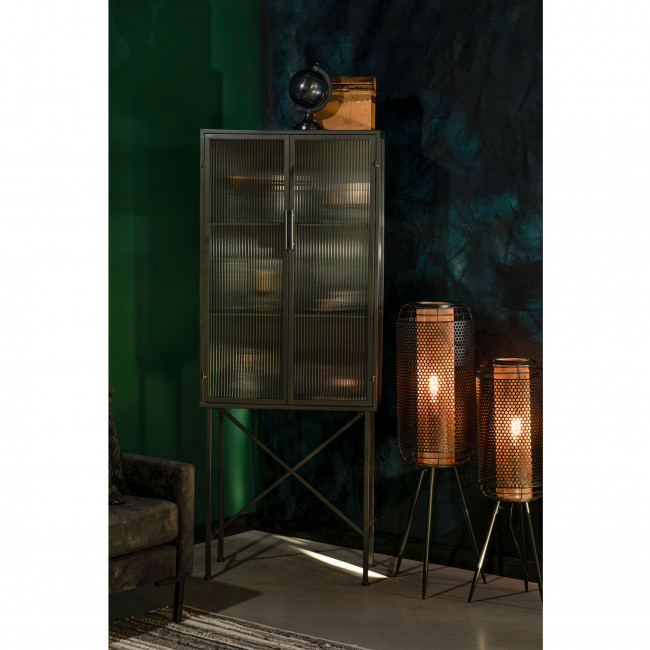 Boli - Vitrine 2 portes en verre