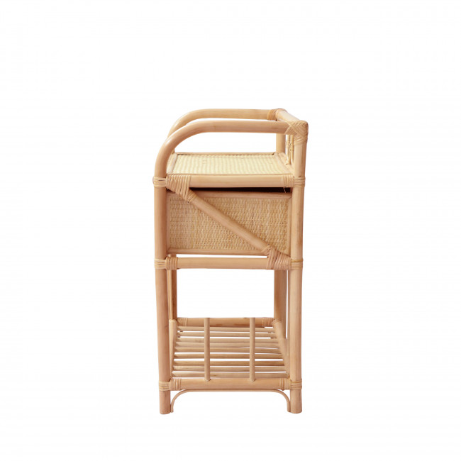 Tondano - Table de chevet en rotin