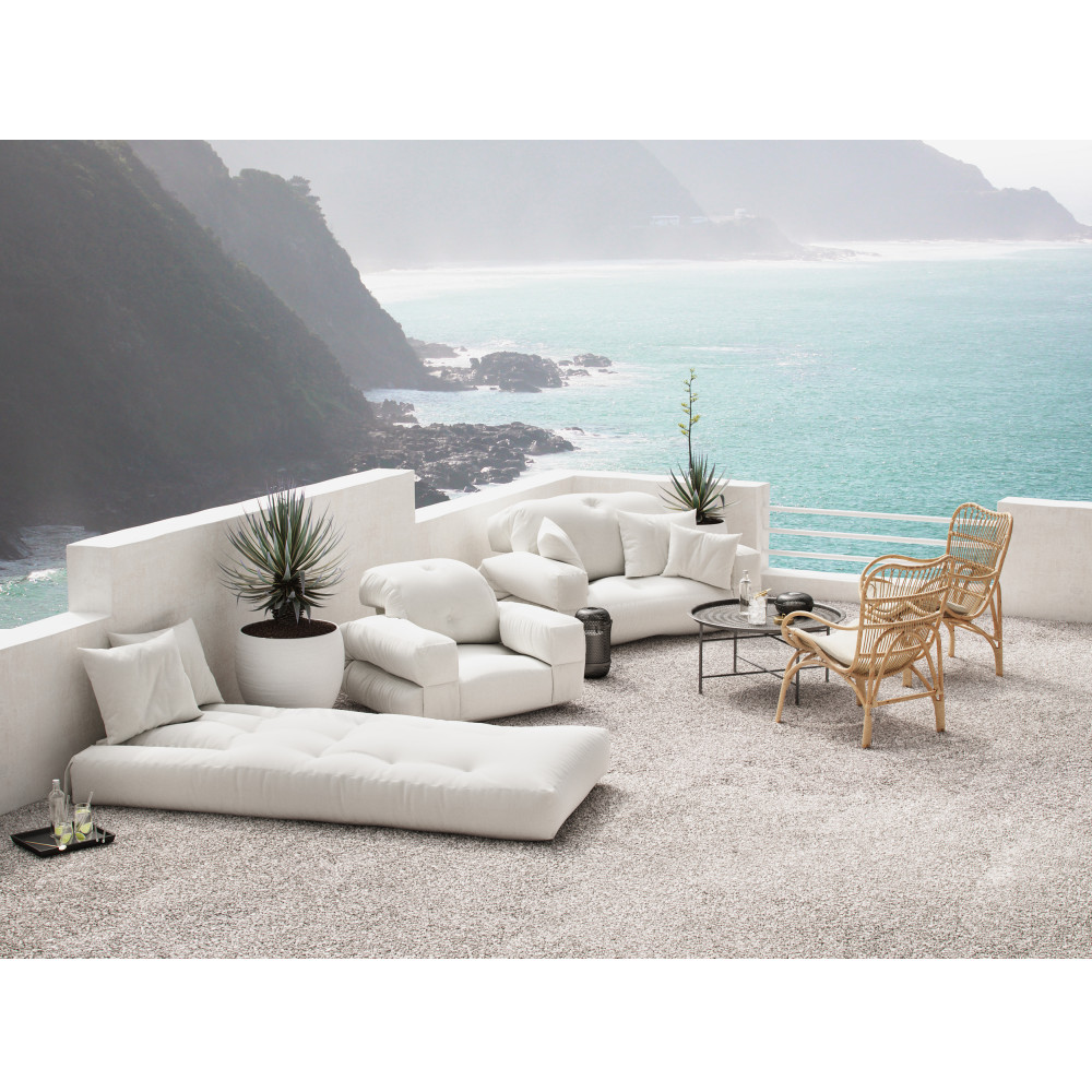 Fauteuil de jardin convertible en toile Karup Design HIPPO OUT Fauteuil de jardin convertible en toile Karup Design HIPPO OUT