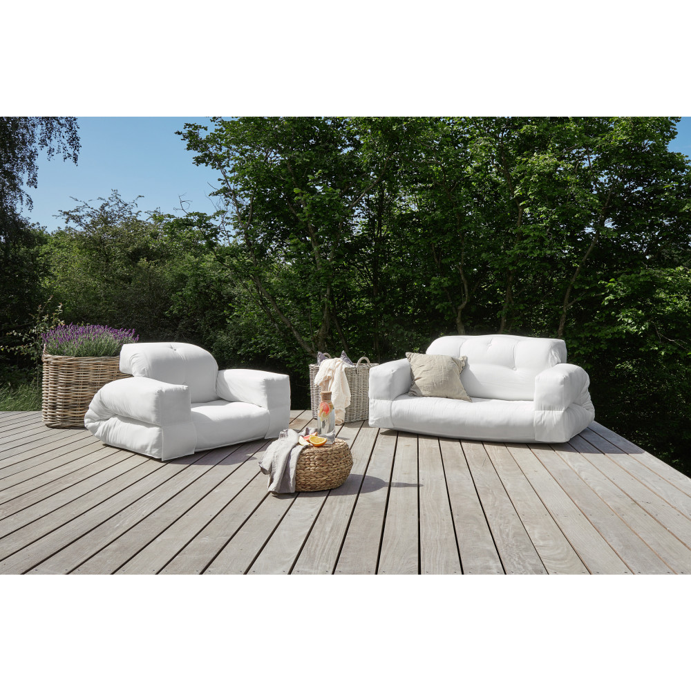 Fauteuil de jardin convertible en toile Karup Design HIPPO OUT Fauteuil de jardin convertible en toile Karup Design HIPPO OUT