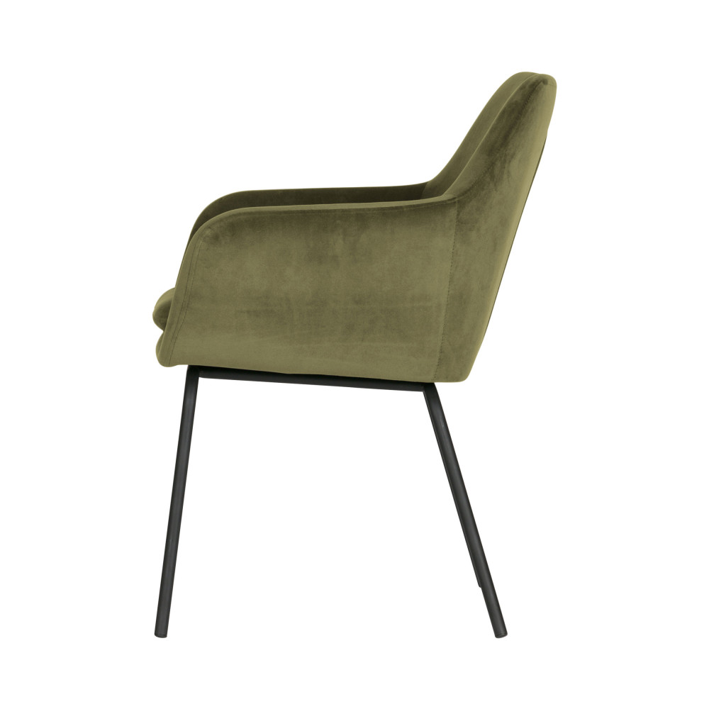 2 fauteuils de table en velours Woood MOOD 2 fauteuils de table en velours Woood MOOD