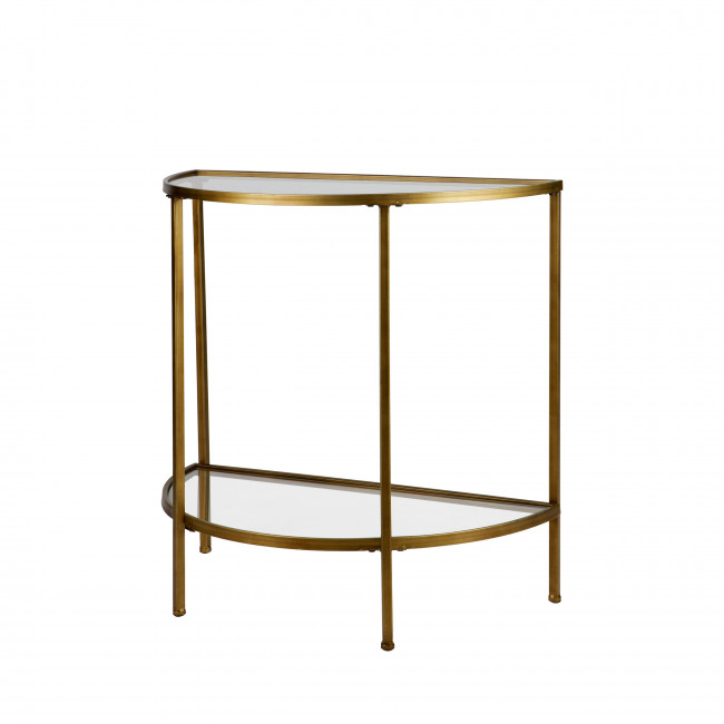 Goddess - Console en métal et verre