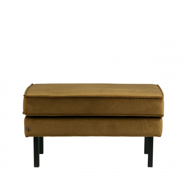 Bronco - Repose-pieds en velours