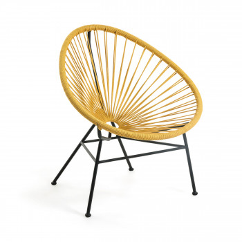 Abeleira - 2 fauteuils en corde