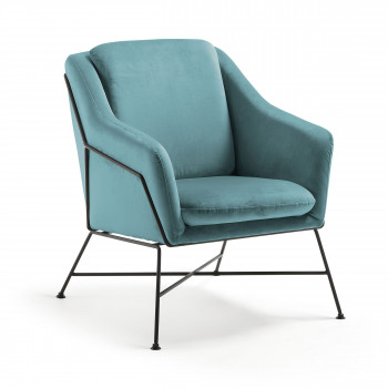 Ourego - Fauteuil en velours