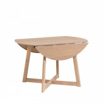 Mosende - Table à manger en bois Ø120x75cm