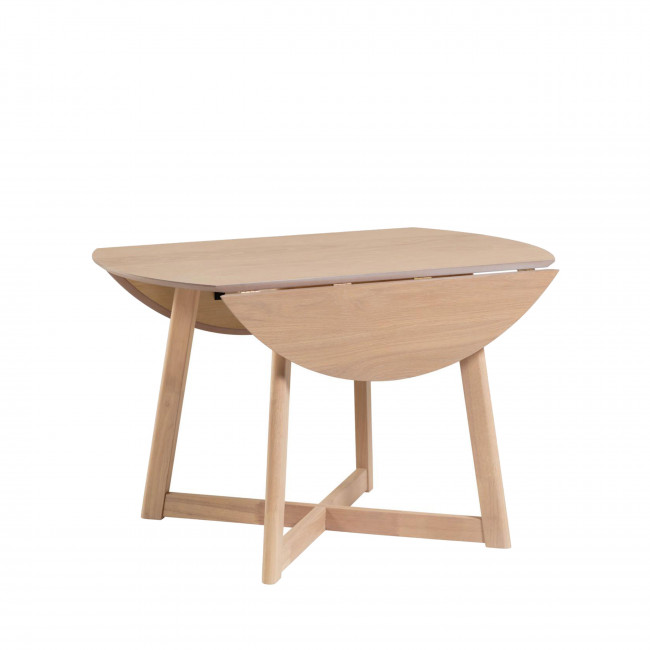 Mosende - Table à manger en bois Ø120x75cm