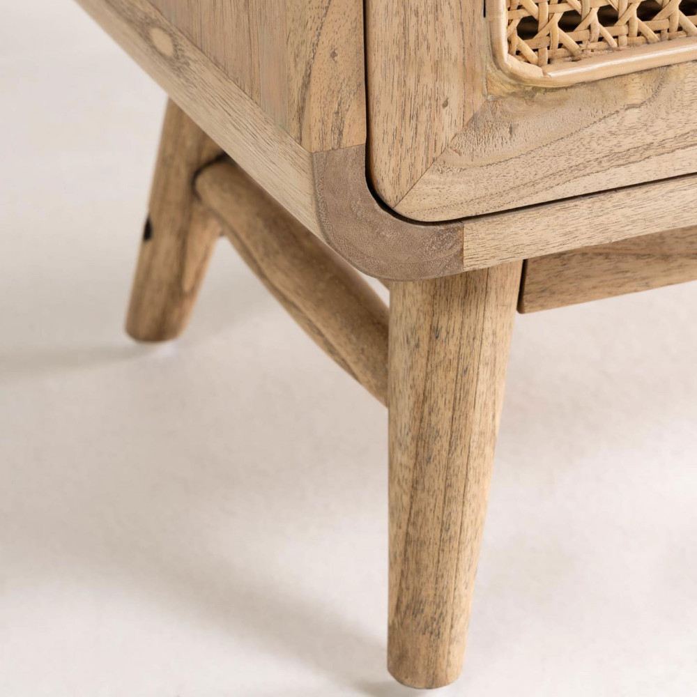 Table de chevet en bois massif AVA, Mobilier sain et responsable