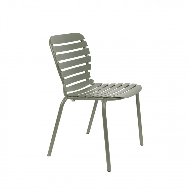 Vondel - 2 chaises de jardin en métal