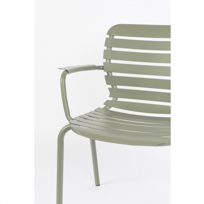 Vondel - 2 fauteuils de jardin en métal