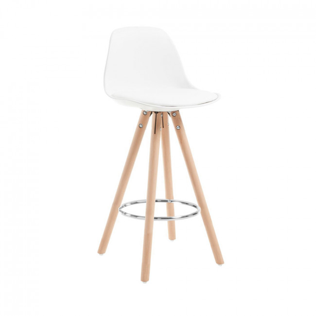 Slad - 2 tabourets de bar scandinave 65cm