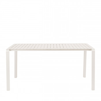 Vondel - Table à manger de jardin en métal 168,5x87cm