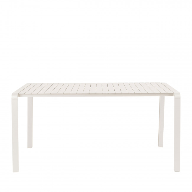 Vondel - Table à manger de jardin en métal 168,5x87cm