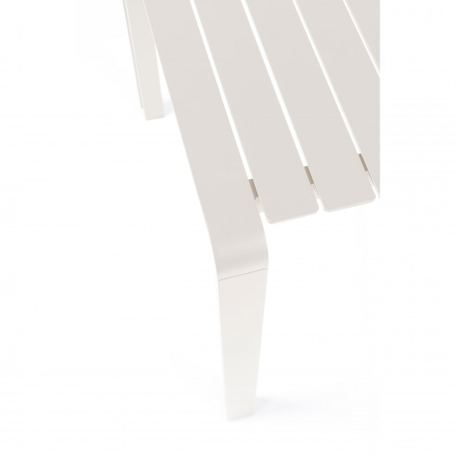 Vondel - Table à manger de jardin en métal 168,5x87cm