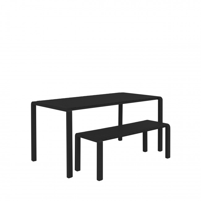 Vondel - Banc de jardin en métal 129,5x45cm