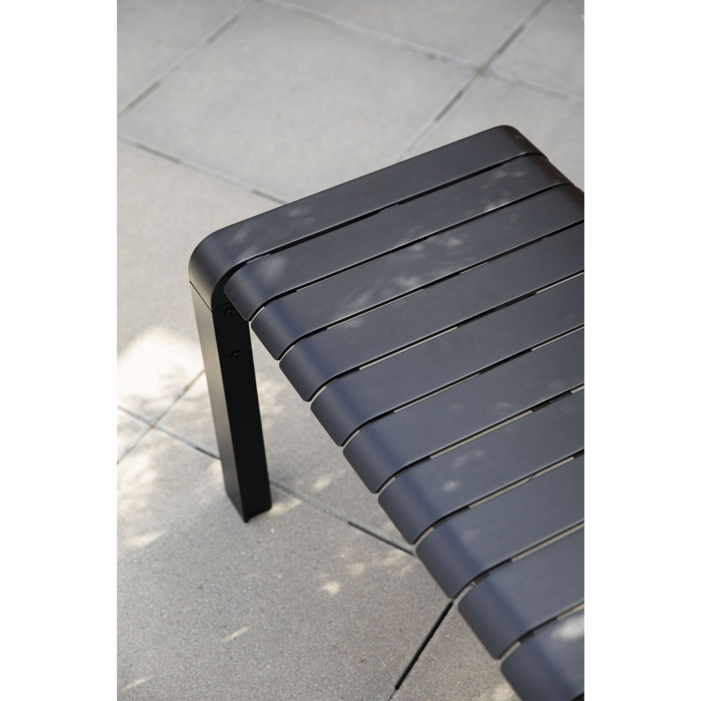 Banc de jardin en métal 129,5x45cm Zuiver - VONDEL