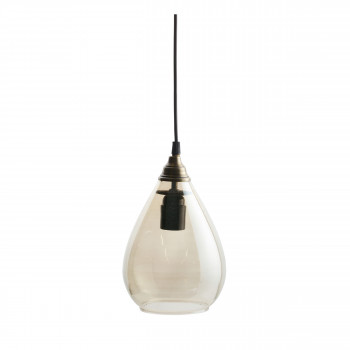 Simple - Suspension vintage en verre