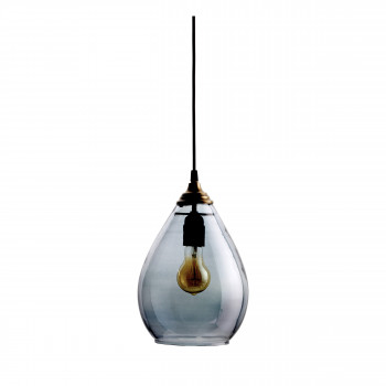 Simple - Suspension vintage en verre ø14x28cm