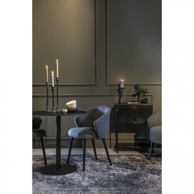 Waldo - fauteuil de table en tissu