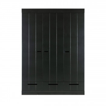 Armoire "vestiaire" 3 portes / 3 tiroirs Connect