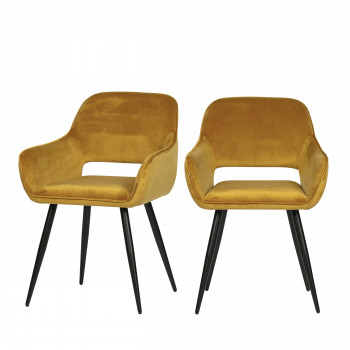 Lot de 2 fauteuils design Jelle