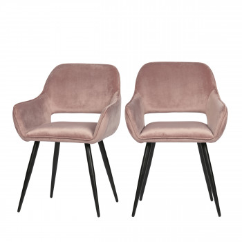 Lot de 2 fauteuils design Jelle