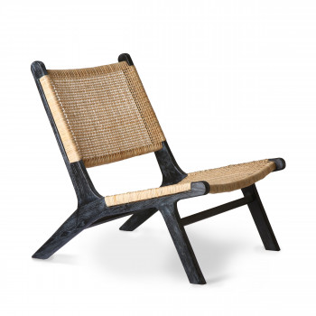 Tambunan - Fauteuil lounge en cannage