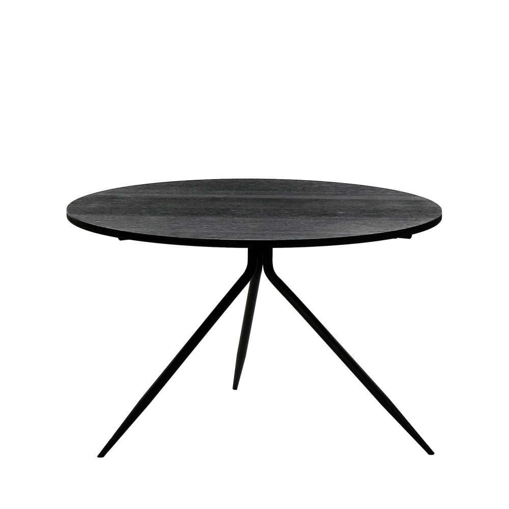 Table Enfant Atmosphera Blanc Ø60cm - Bois Style Scandinave - Hauteur 43cm - Pour Chambre D'Enfant
