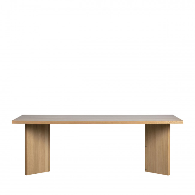 Angle - Table à manger en bois 90x220cm