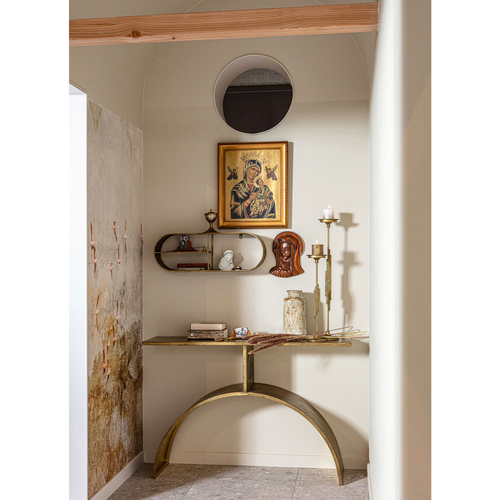 Etagere Murale Ovale En Metal Bepurehome Eclips Drawer