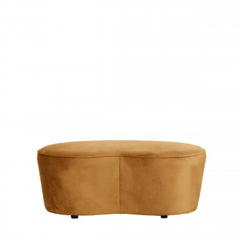 Macaroni - Banc en velours 110cm