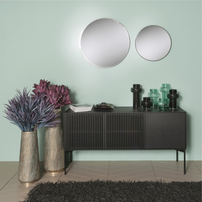 Palace - Miroir rond en métal ø50cm