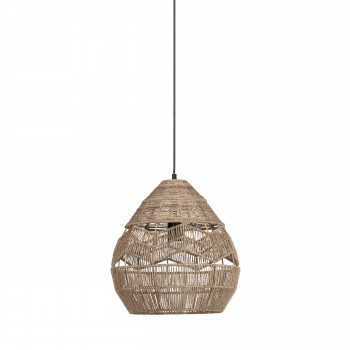 Luminaire suspension corde - Design unique et une ambiance chaleureuse –  Suspension Naturelle