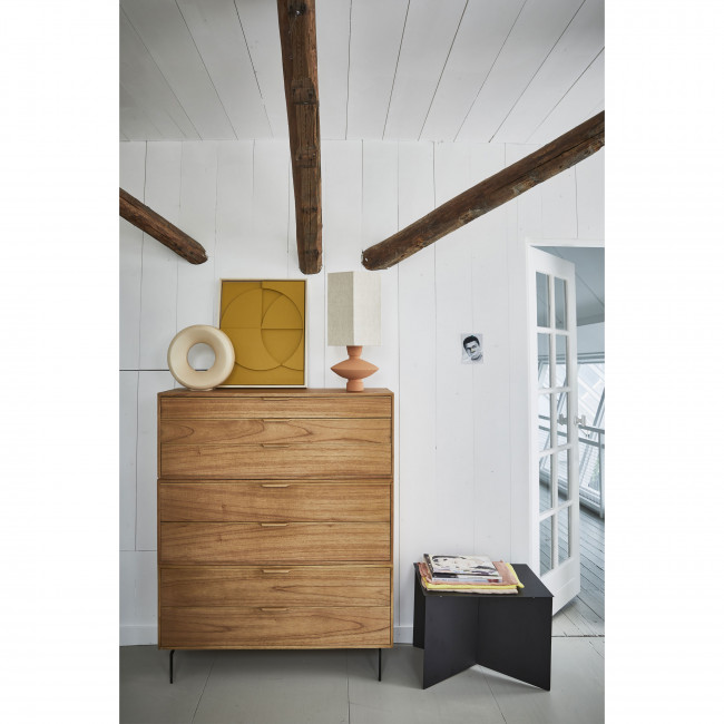 Broek - Table basse rectangle en métal 55x36cm