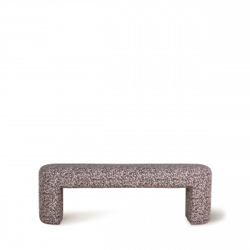 Heerde - banc en tissu 140cm