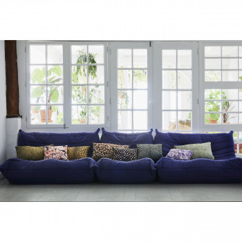 Borger - Coussin 2 faces à motifs floraux 35x60cm
